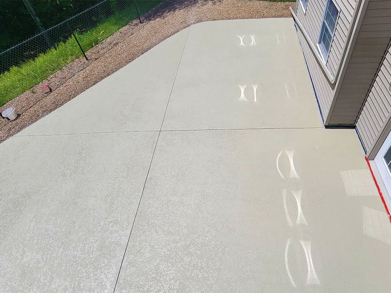 Concrete pool deck renovation New England