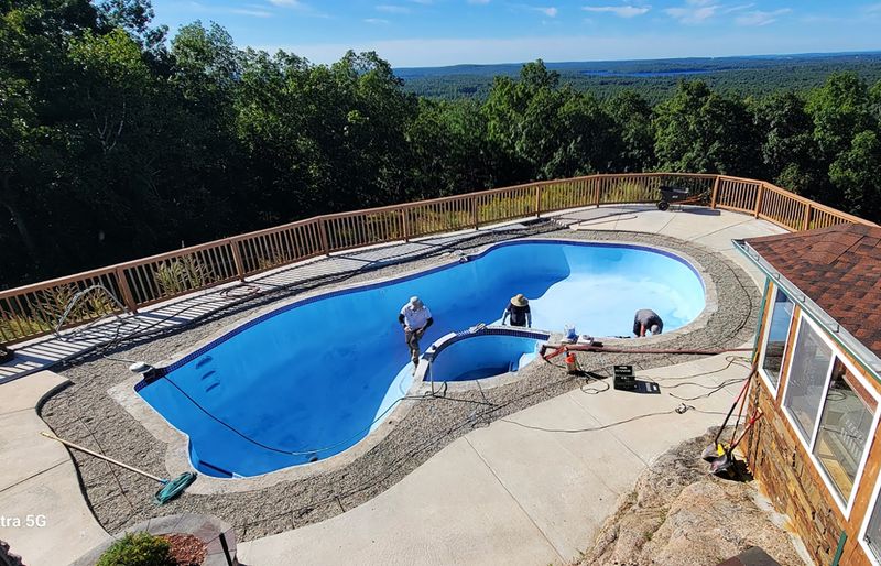 Pool renovation project 15 transformation