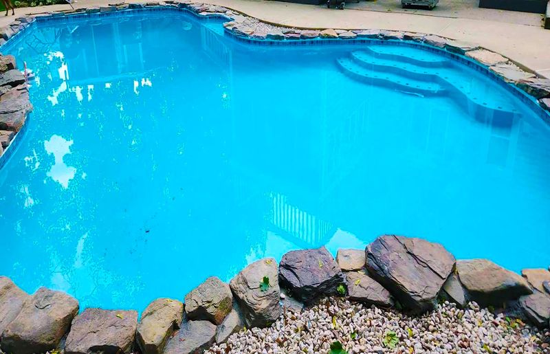 Swimming pool restoration project 6 completed